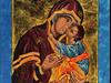 Virgin with Child-11X14 egg tempra,gold leaf on canvas
