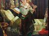 Madeline after prayers 24X38 oil after Maclise