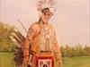Sam Darrel White Earth Pow Wow  13.5X16.5  color pencil on bristel paper copy