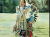 white earth pow wow 2 12X18 oil